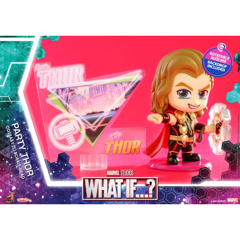 Cosbaby (S) Party Thor 10 Cm Minifigure What If...?