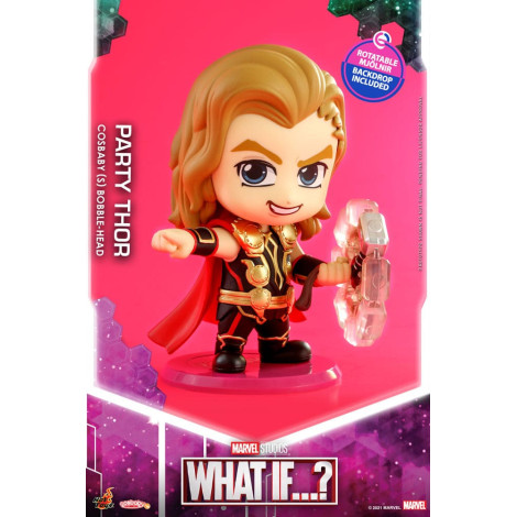 Cosbaby (S) Party Thor 10 Cm Minifigure What If...?