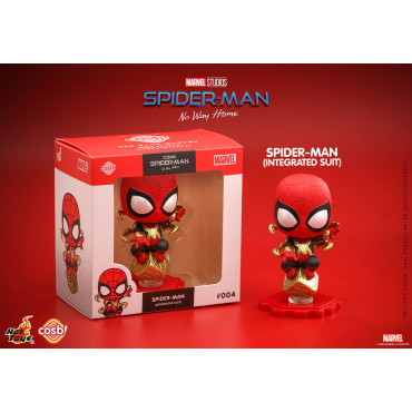 Cosbi Homem-Aranha Minifigura (Fato Integrado) 8 Cm Homem-Aranha: Sem Caminho para Casa