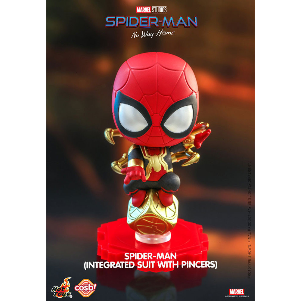 Cosbi Homem-Aranha Minifigura (Fato Integrado) 8 Cm Homem-Aranha: Sem Caminho para Casa