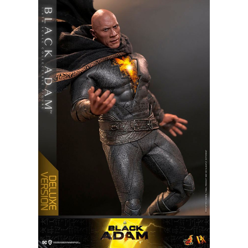 Dx 1/6 Black Adam Deluxe Version 33 Cm Black Adam Figure