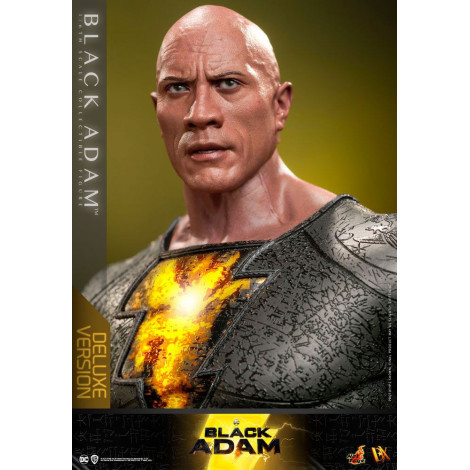 Dx 1/6 Black Adam Deluxe Version 33 Cm Black Adam Figure