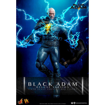 Dx 1/6 Black Adam Deluxe Version 33 Cm Black Adam Figure