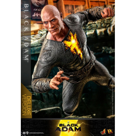 Dx 1/6 Black Adam Deluxe Version 33 Cm Black Adam Figure