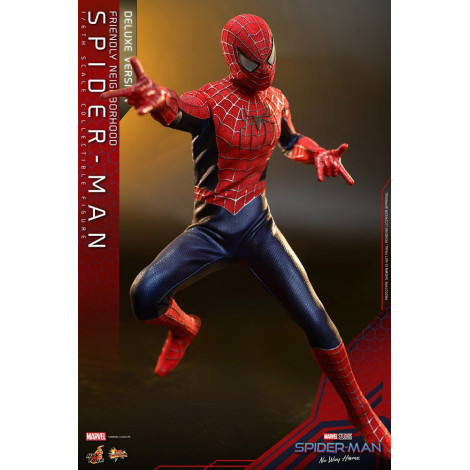 Homem-Aranha: Sem Caminho para Casa Filme Obra-prima Figura 1/6 Homem-Aranha da Vizinhança Amigável (Versão de Luxo) 30 Cm