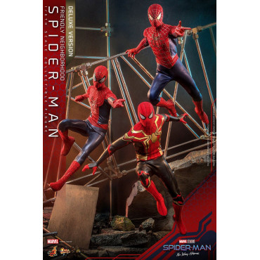 Homem-Aranha: Sem Caminho para Casa Filme Obra-prima Figura 1/6 Homem-Aranha da Vizinhança Amigável (Versão de Luxo) 30 Cm