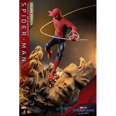 Homem-Aranha: Sem Caminho para Casa Filme Obra-prima Figura 1/6 Homem-Aranha da Vizinhança Amigável (Versão de Luxo) 30 Cm