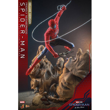 Homem-Aranha: Sem Caminho para Casa Filme Obra-prima Figura 1/6 Homem-Aranha da Vizinhança Amigável (Versão de Luxo) 30 Cm