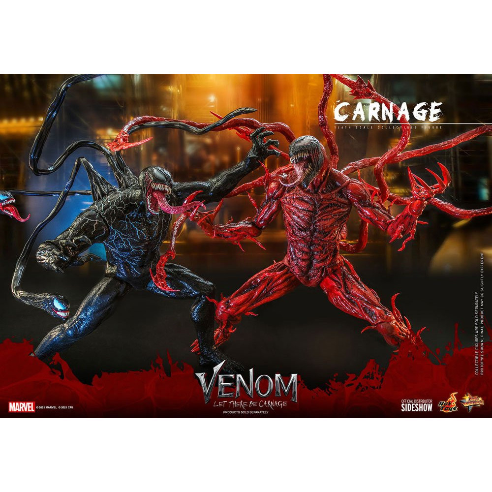 Movie Masterpiece Series Pvc Figure 1/6 Carnage Deluxe Ver. 43 Cm Venom: There Will Be Killing