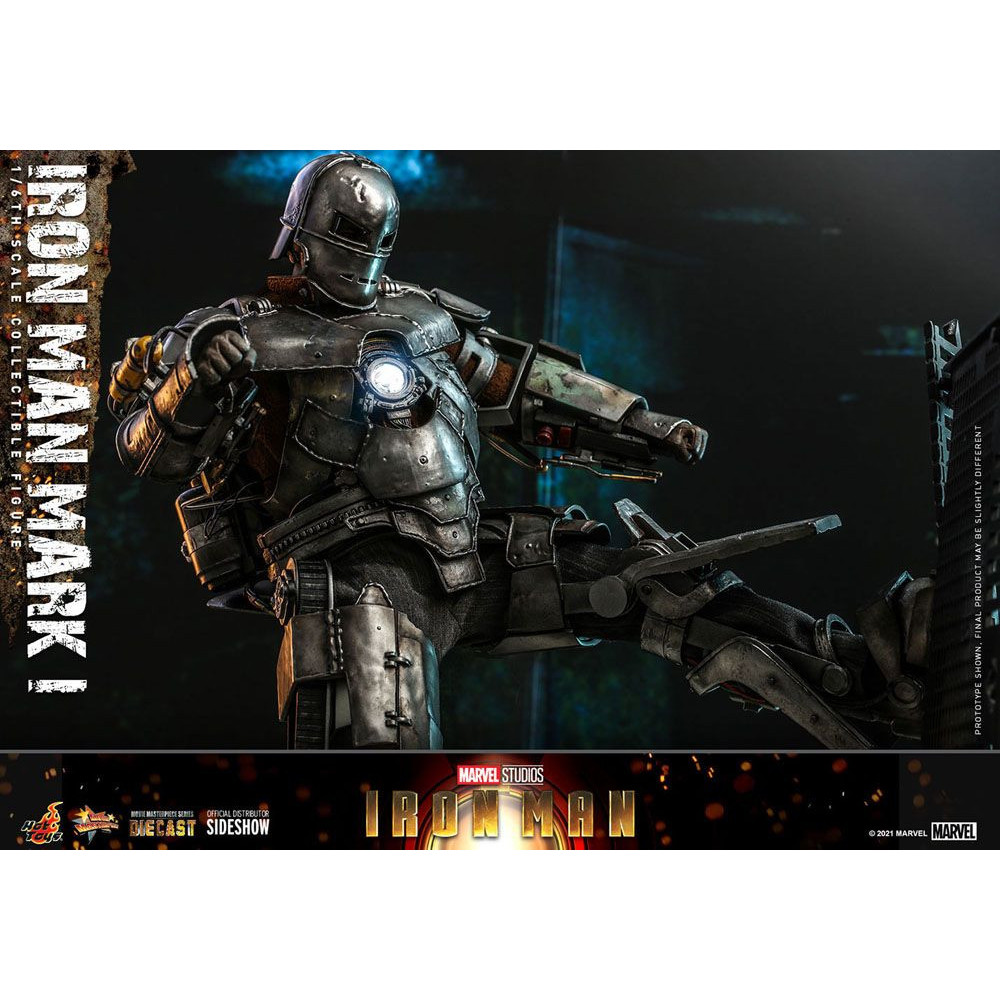 Iron Man Obra-prima do cinema 1/6 Figura Mark I 30 Cm Iron Man