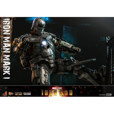 Iron Man Obra-prima do cinema 1/6 Figura Mark I 30 Cm Iron Man