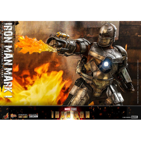 Iron Man Obra-prima do cinema 1/6 Figura Mark I 30 Cm Iron Man