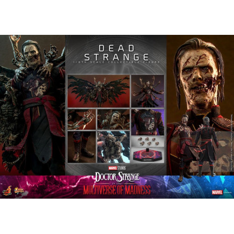 Movie Masterpiece 1/6 Dead Strange 31 Cm Figura Doutor Estranho no Multiverso da Loucura