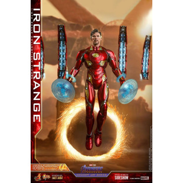 Vingadores: Ultimato Figura Série Arte Conceitual Pvc 1/6 Iron Strange 32 Cm