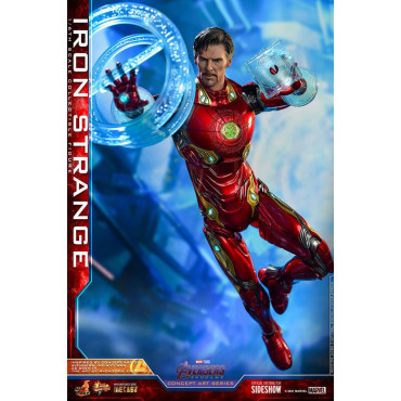 Vingadores: Ultimato Figura Série Arte Conceitual Pvc 1/6 Iron Strange 32 Cm