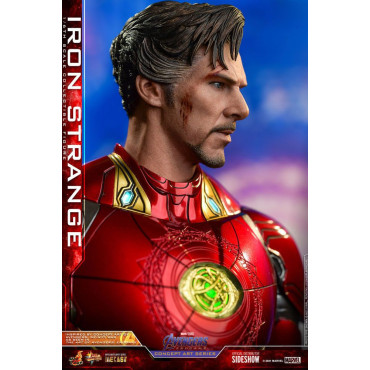 Vingadores: Ultimato Figura Série Arte Conceitual Pvc 1/6 Iron Strange 32 Cm