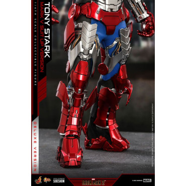 Iron Man Movie Masterpiece 1/6 Tony Stark (Mark V Suit Up Version) Figura de Luxo 31 Cm 2