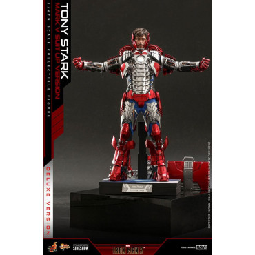 Iron Man Movie Masterpiece 1/6 Tony Stark (Mark V Suit Up Version) Figura de Luxo 31 Cm 2