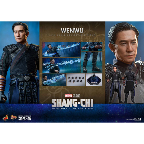 Movie Masterpiece 1/6 Wenwu 28 Cm Shang-Chi e a Lenda dos Dez Anéis Figura