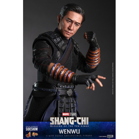 Movie Masterpiece 1/6 Wenwu 28 Cm Shang-Chi e a Lenda dos Dez Anéis Figura