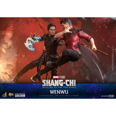 Movie Masterpiece 1/6 Wenwu 28 Cm Shang-Chi e a Lenda dos Dez Anéis Figura