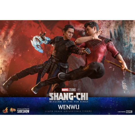 Movie Masterpiece 1/6 Wenwu 28 Cm Shang-Chi e a Lenda dos Dez Anéis Figura