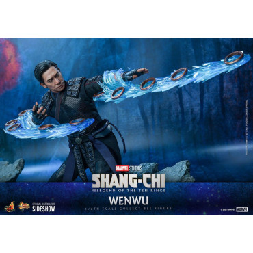 Movie Masterpiece 1/6 Wenwu 28 Cm Shang-Chi e a Lenda dos Dez Anéis Figura