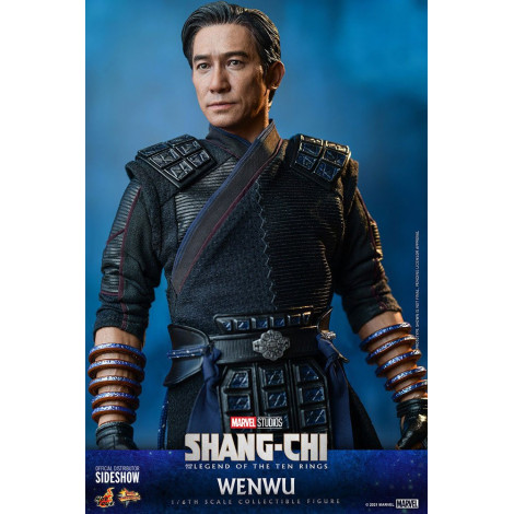 Movie Masterpiece 1/6 Wenwu 28 Cm Shang-Chi e a Lenda dos Dez Anéis Figura