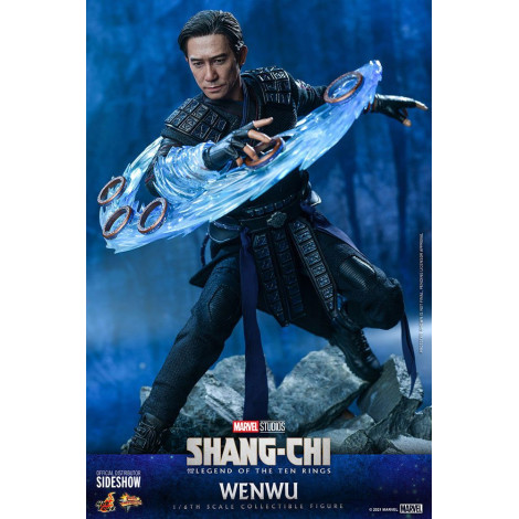 Movie Masterpiece 1/6 Wenwu 28 Cm Shang-Chi e a Lenda dos Dez Anéis Figura