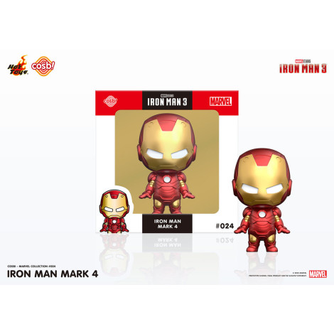 Iron Man Iron Man Minifigura Cosbi Mark 4 8 Cm 3