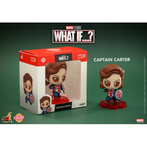 Cosbi Capitão Carter Minifigura 8 Cm E se...?