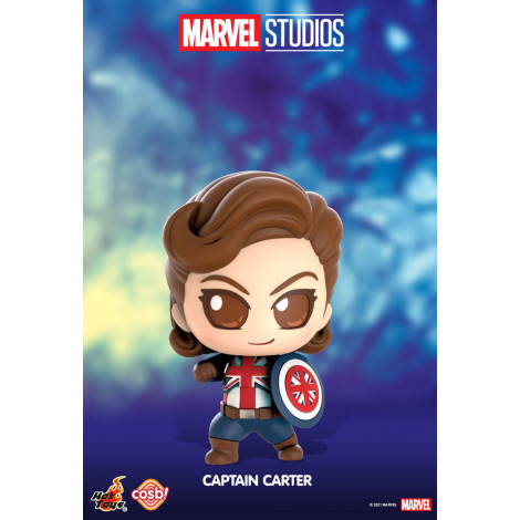 Cosbi Capitão Carter Minifigura 8 Cm E se...?