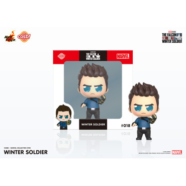 Cosbi Bucky Barnes 8 Cm Falcão e o Soldado Invernal Minifigura