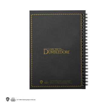 Caderno espiral Dumbledore A5 120 páginas pautadas