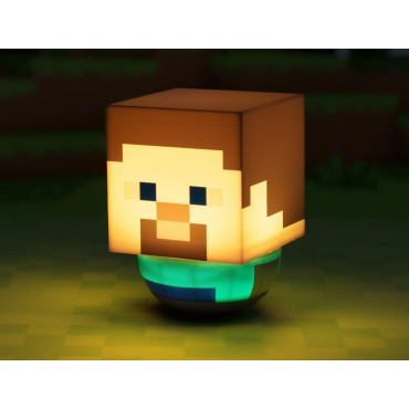 Candeeiro Sway Minecraft Steve