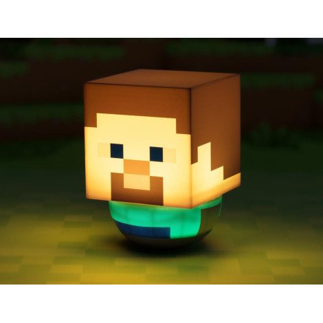 Candeeiro Sway Minecraft Steve