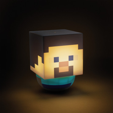 Candeeiro Sway Minecraft Steve