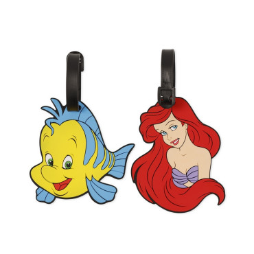 Disney A Pequena Sereia Ariel e Linguado Bagagem Id