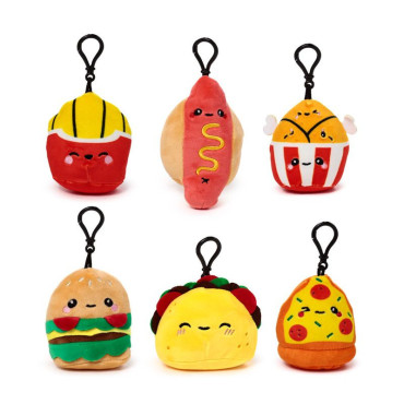 Porta-chaves de peluche Foodiemals