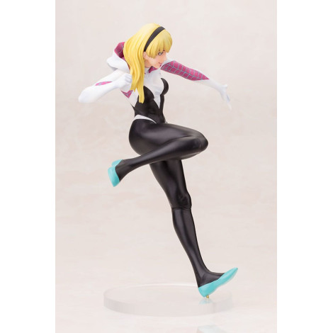 Marvel Figura Bishoujo Pvc 1/7 Spider-Gwen Pacote de Renovação Ver. 22 Cm