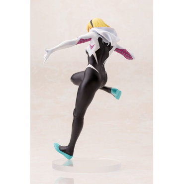 Marvel Figura Bishoujo Pvc 1/7 Spider-Gwen Pacote de Renovação Ver. 22 Cm