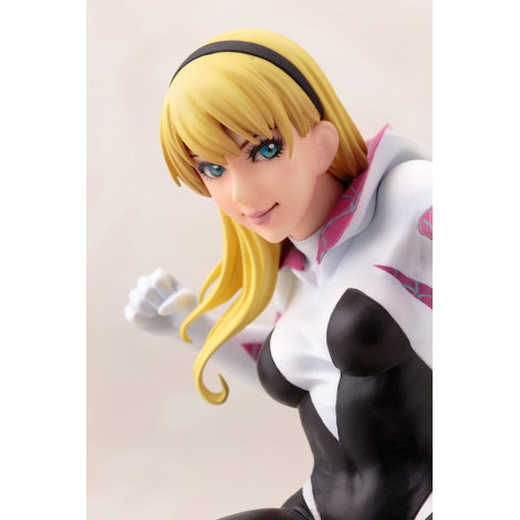 Marvel Figura Bishoujo Pvc 1/7 Spider-Gwen Pacote de Renovação Ver. 22 Cm