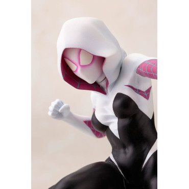 Marvel Figura Bishoujo Pvc 1/7 Spider-Gwen Pacote de Renovação Ver. 22 Cm