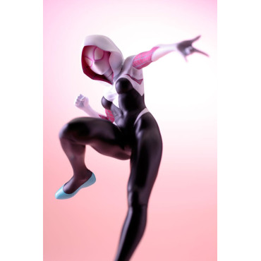 Marvel Figura Bishoujo Pvc 1/7 Spider-Gwen Pacote de Renovação Ver. 22 Cm