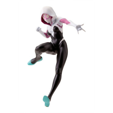 Marvel Figura Bishoujo Pvc 1/7 Spider-Gwen Pacote de Renovação Ver. 22 Cm