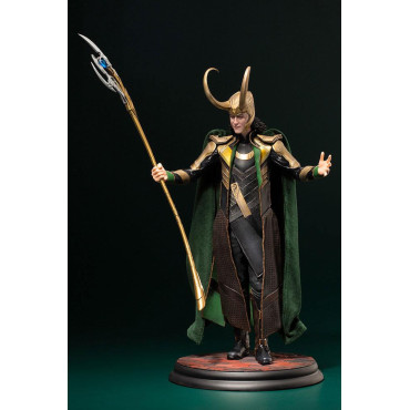 Vingadores Ultimato Pvc Artfx Figura 1/6 Loki 37 Cm