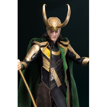 Vingadores Ultimato Pvc Artfx Figura 1/6 Loki 37 Cm