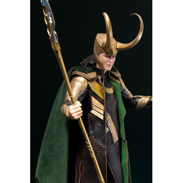 Vingadores Ultimato Pvc Artfx Figura 1/6 Loki 37 Cm