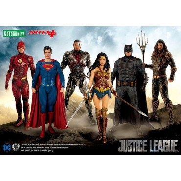 Liga da Justiça Filme Artfx+ 1/10 Aquaman Figura 20 Cm