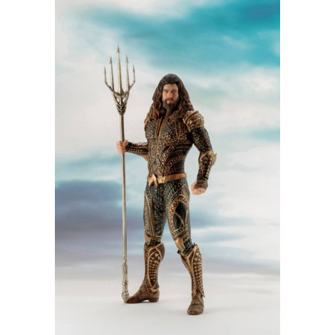 Liga da Justiça Filme Artfx+ 1/10 Aquaman Figura 20 Cm